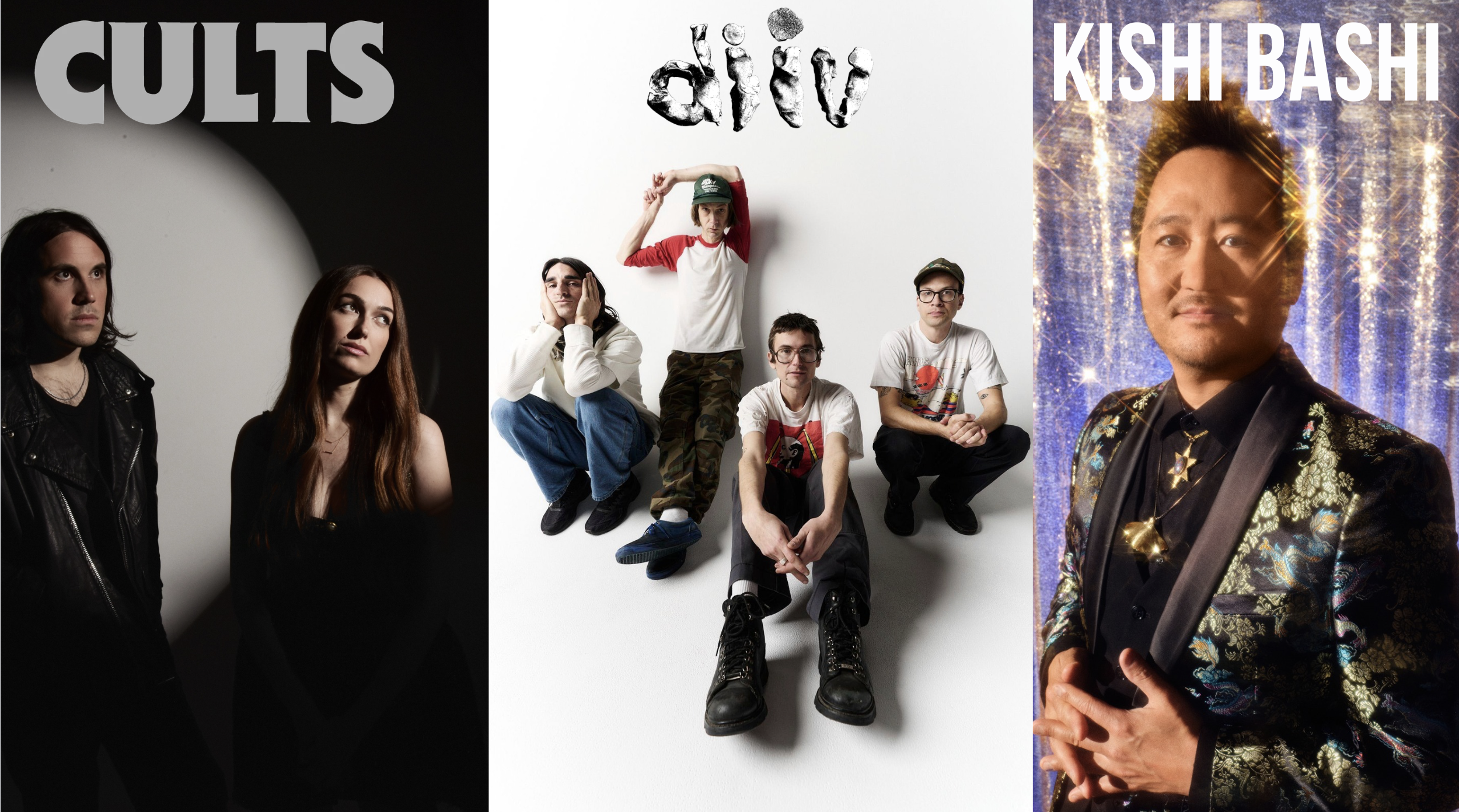 Saturday Night: Cults, with DIIV, and Kishi Bashi